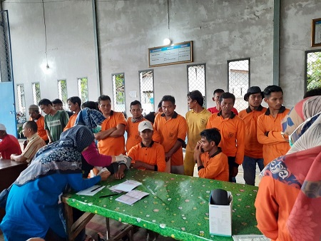 Kesehatan Pasukan Kuning di Periksa Agar selalu Fit Dalam Bertugas